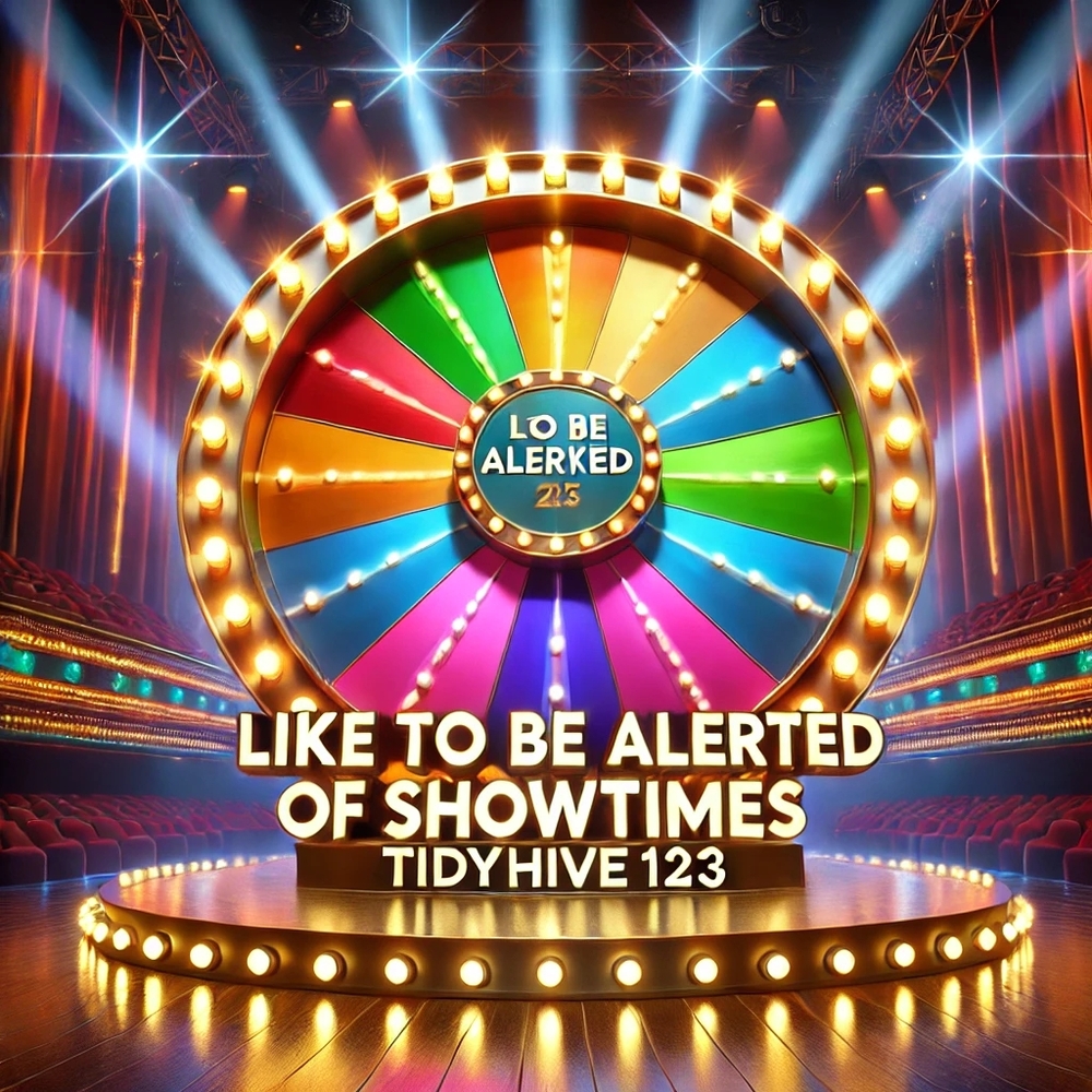 Colorful Wheel Of Fortune Display